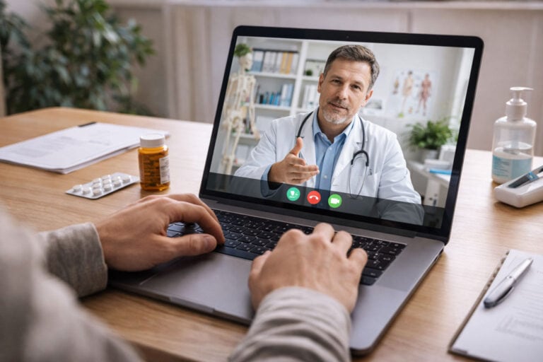 Vom Hausarzt direkt in die Tele-Sprechstunde